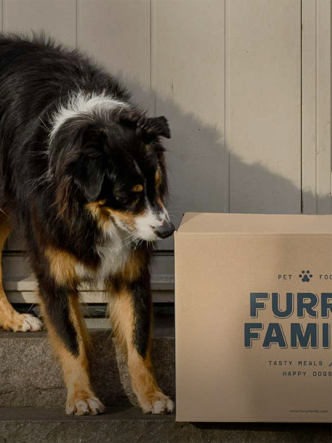 The image shows Askås customer Furry Family.